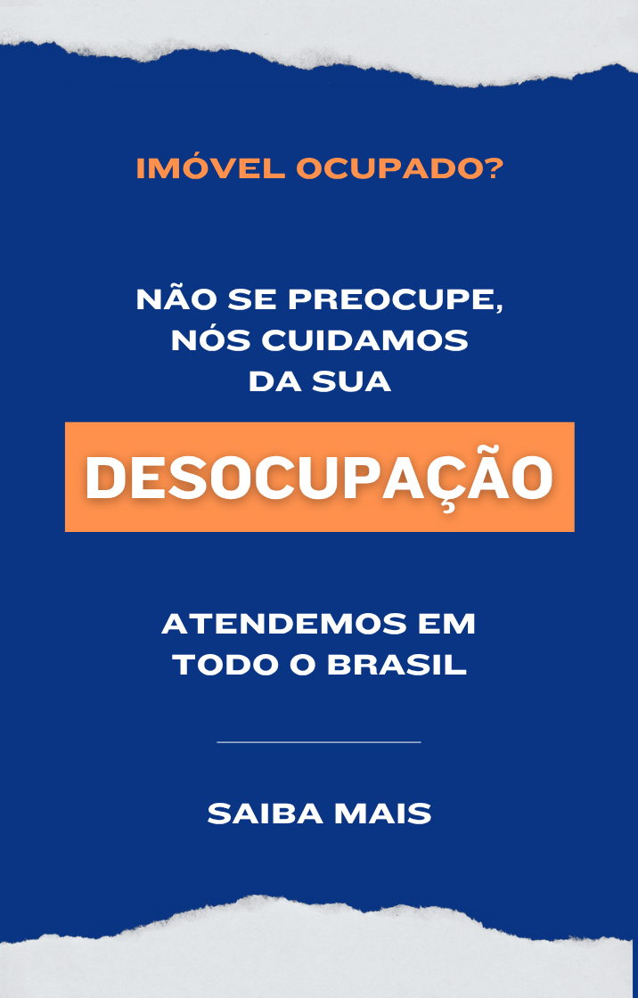 Banner desocupação