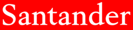 Logo Leilão banco Santander